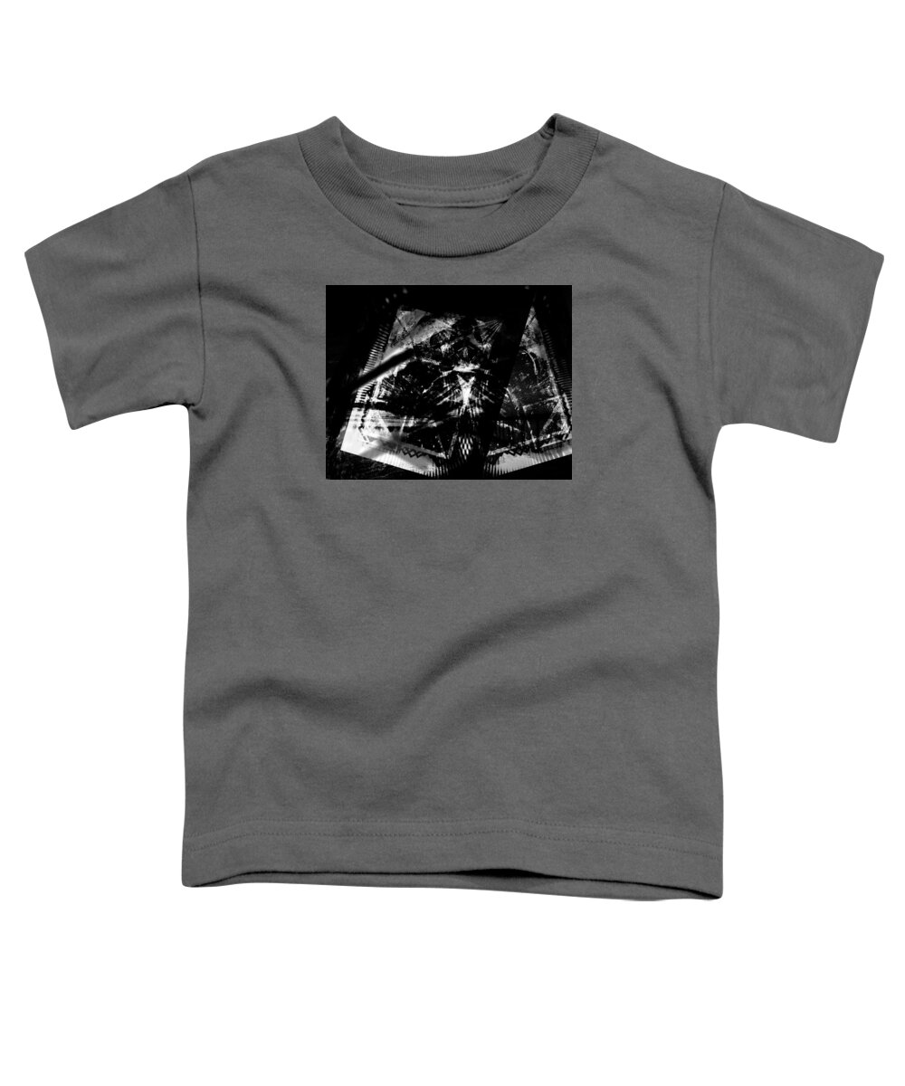 Volcano Toddler T-Shirt featuring the digital art Volcanic fury by Art Di