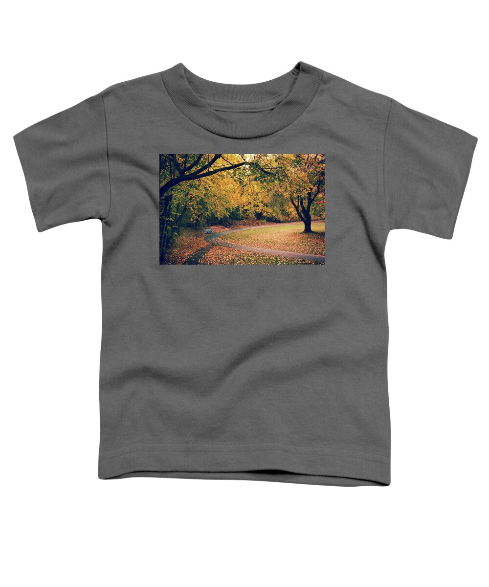 Nature Toddler T-Shirt featuring the photograph Waiting for Company by Jessica Jenney