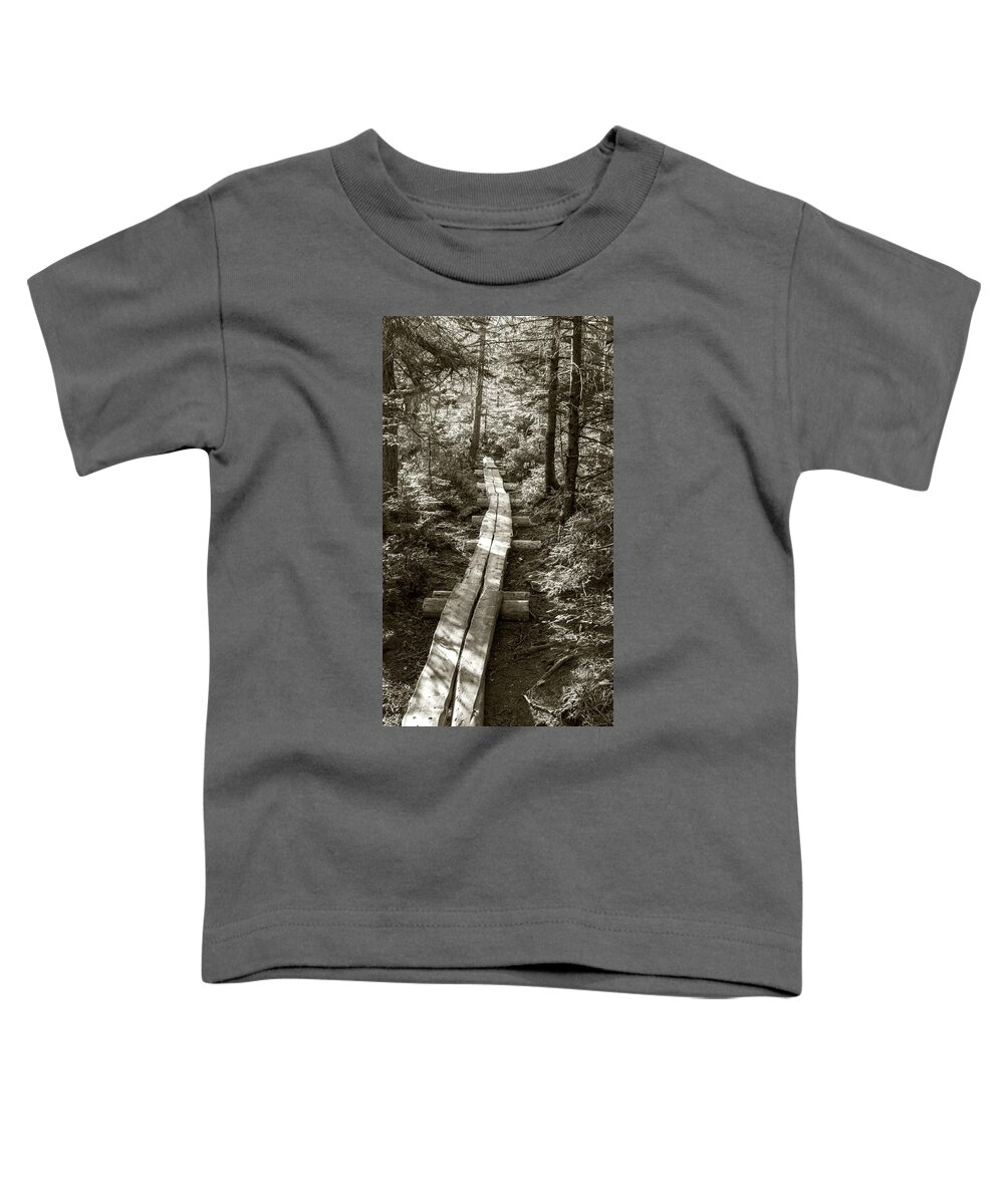Path Toddler T-Shirt featuring the photograph Walk With Me by Holly Ross