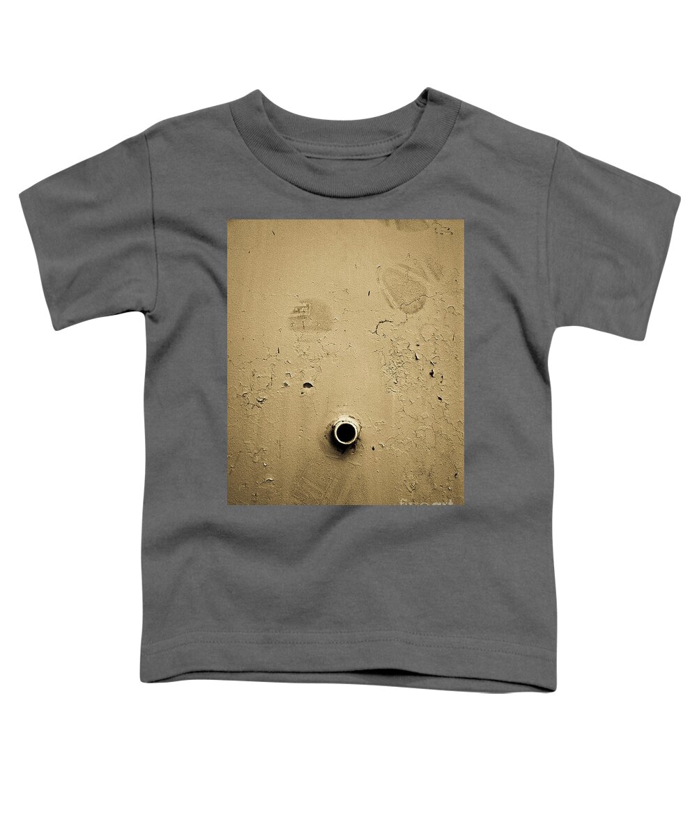 Abstract Toddler T-Shirt featuring the photograph Wall Wall Wall by Fei A