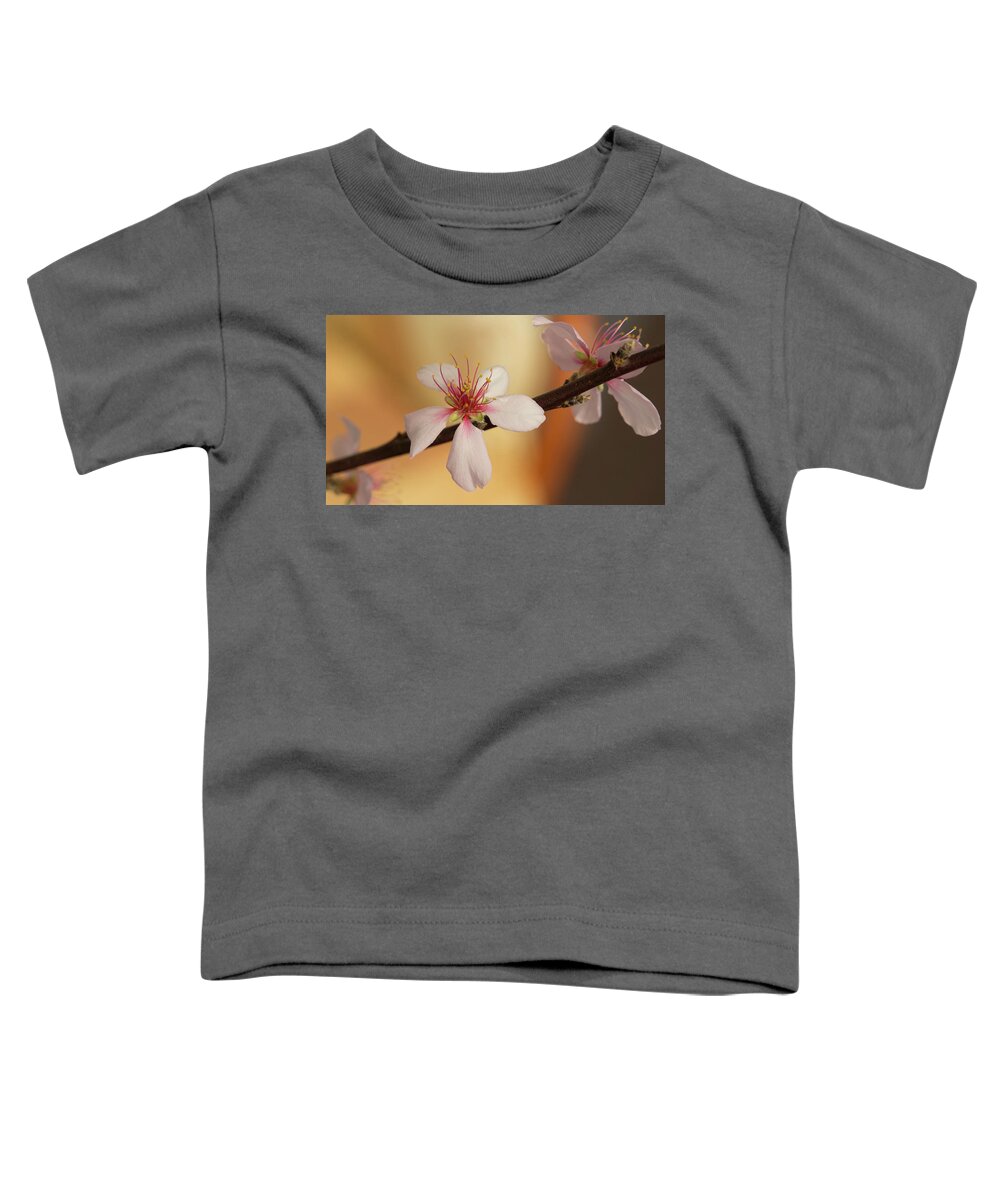 Cherry Toddler T-Shirt featuring the photograph Warmth of hope. by Elena Perelman