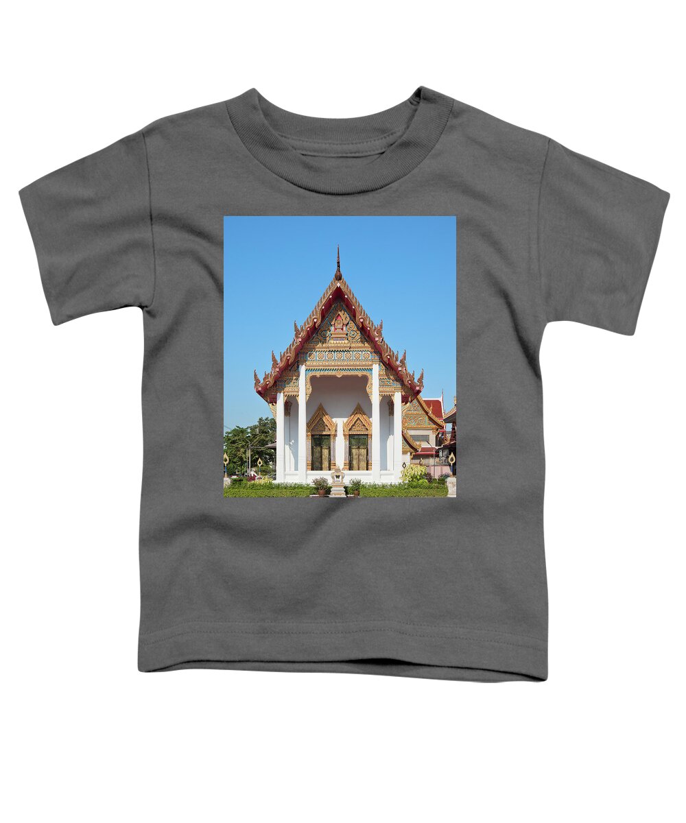 Scenic Toddler T-Shirt featuring the photograph Wat Bangphratoonnok Phra Ubosot DTHB0556 by Gerry Gantt