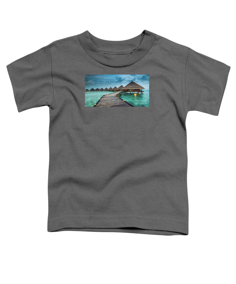 Amazing Toddler T-Shirt featuring the photograph Way To Luxury 2x1 by Hannes Cmarits