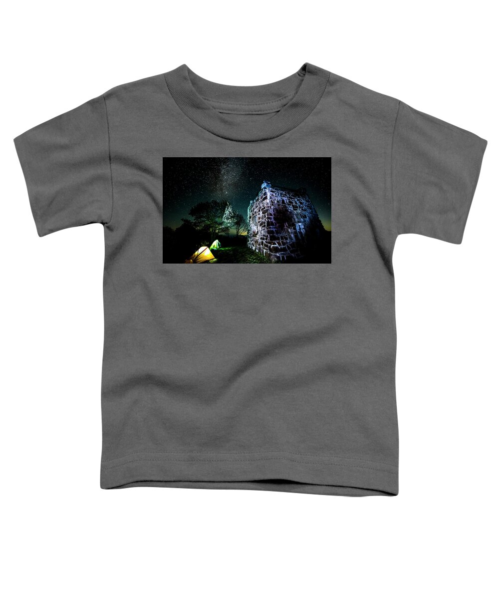 Landscape Toddler T-Shirt featuring the photograph Wayah Bald Mountain by David Morefield