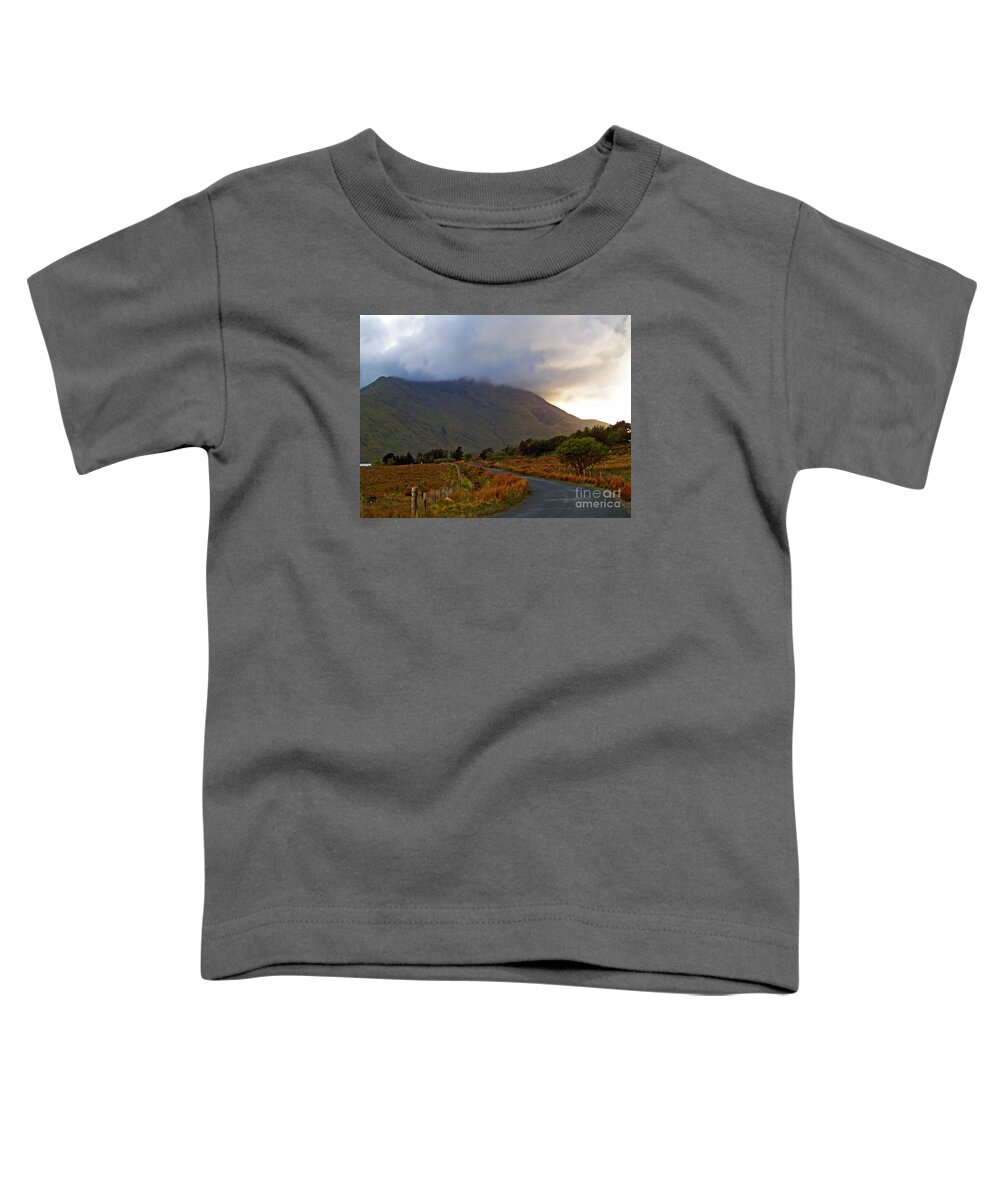 Fine Art Photography Toddler T-Shirt featuring the photograph We Took the Road Less Traveled by Patricia Griffin Brett