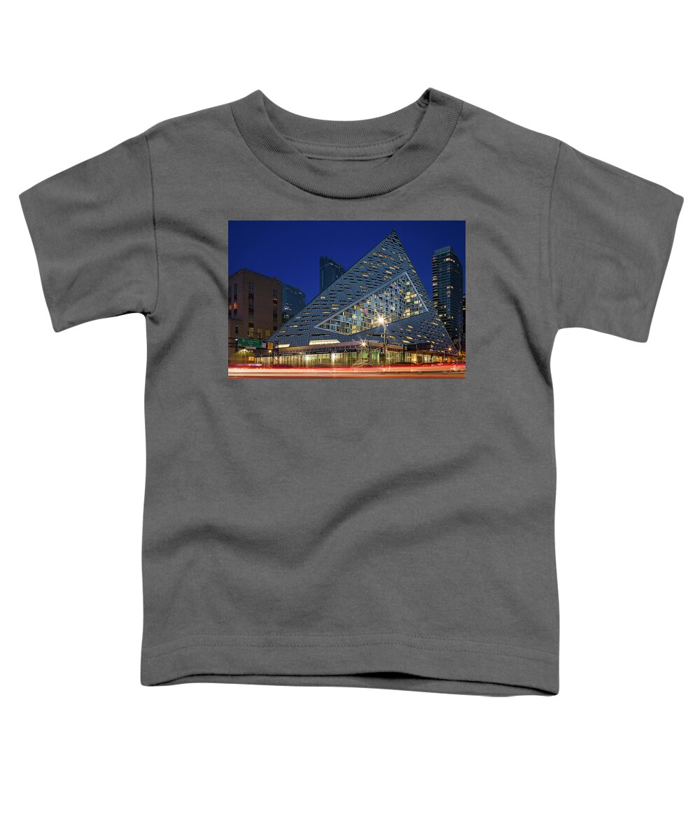 West 57 St Toddler T-Shirt featuring the photograph West 57 St NYC by Susan Candelario