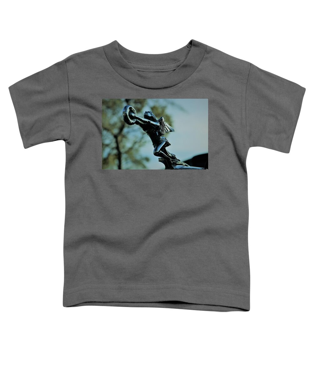 Car Toddler T-Shirt featuring the photograph Wheel in Flight by Christopher James