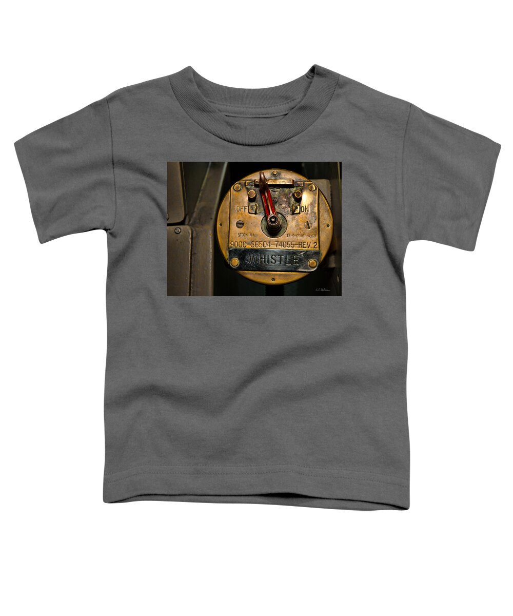 Switch Toddler T-Shirt featuring the photograph Whistle Switch by Christopher Holmes