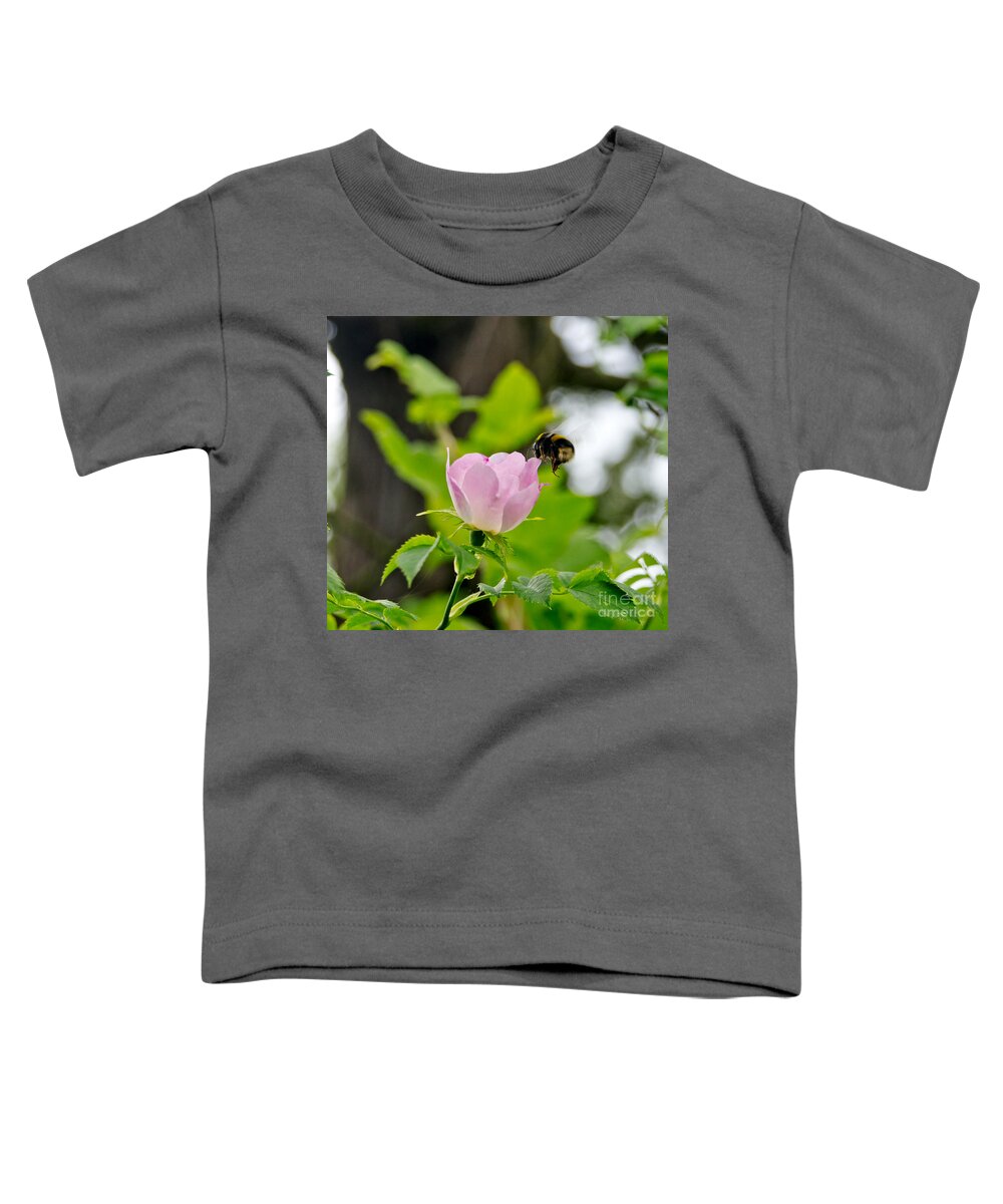 Wild Roses Toddler T-Shirt featuring the photograph Wild Roses. Allegro Moderato. by Elena Perelman