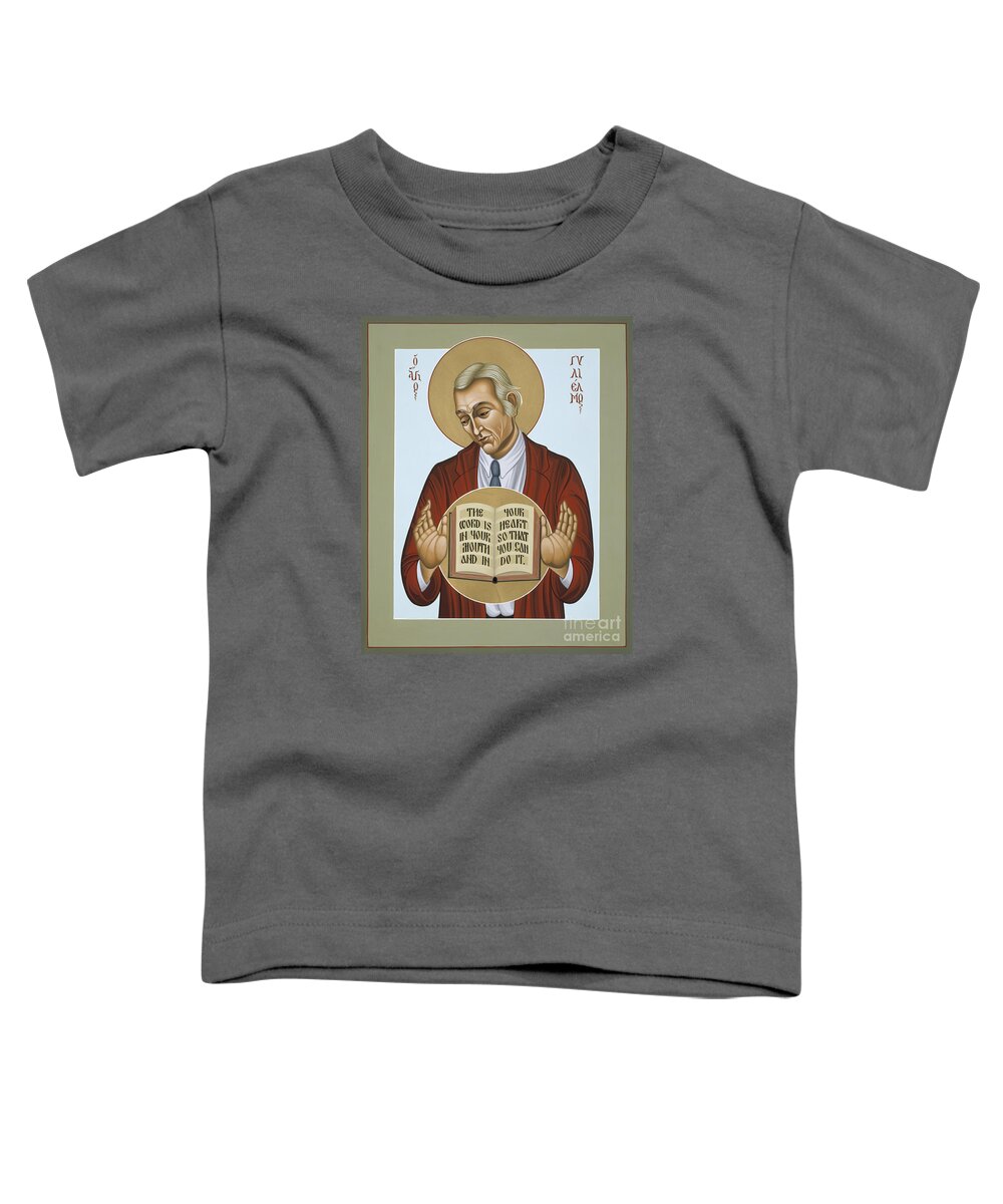 William Stringfellow Toddler T-Shirt featuring the painting William Stringfellow Keeper of the Word 057 by William Hart McNichols