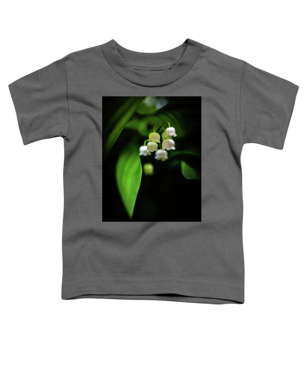 Lily Of The Valley Toddler T-Shirt featuring the photograph Shade Blossoms by Pamela Taylor