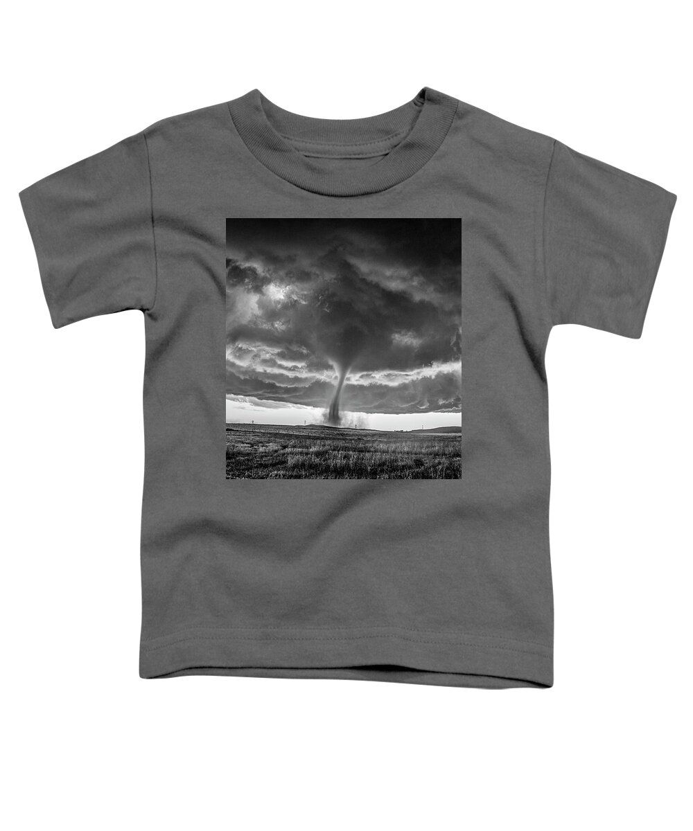 Nebraskasc Toddler T-Shirt featuring the photograph Wray Colorado Tornado 065 by NebraskaSC