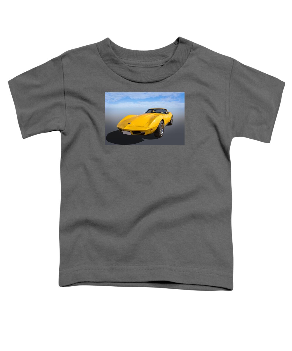 Car Toddler T-Shirt featuring the photograph Yellow by Keith Hawley