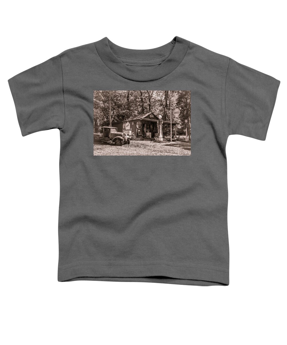 Vintage Toddler T-Shirt featuring the photograph Yesterville Country Store by Lynne Jenkins
