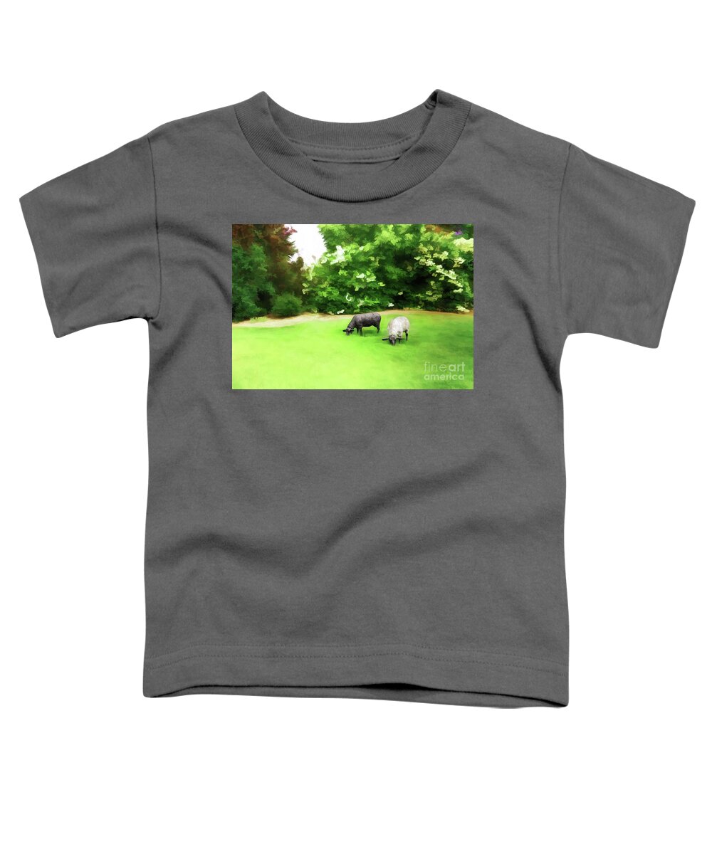 Jon Burch Toddler T-Shirt featuring the photograph Green Pastures #1 by Jon Burch Photography