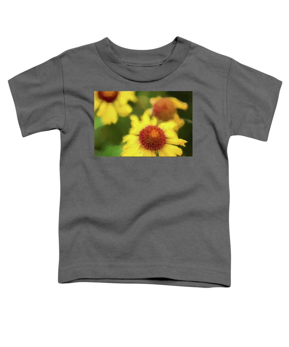 Glacier National Park Toddler T-Shirt featuring the photograph Western Daisy Glacier National Park #1 by Rich Franco