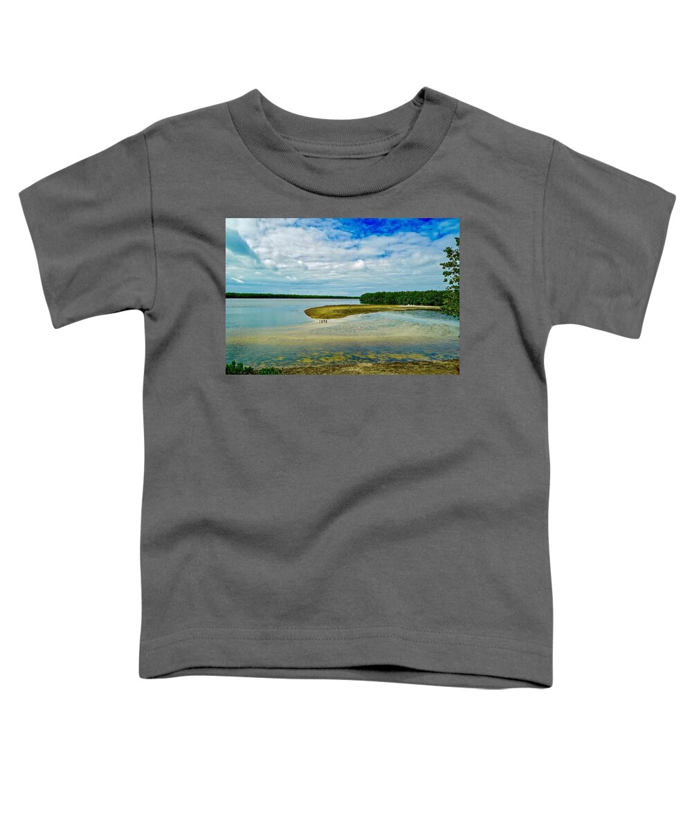 Lake Toddler T-Shirt featuring the photograph Wildlife Refuge On Sanibel Island #1 by Susan Rydberg