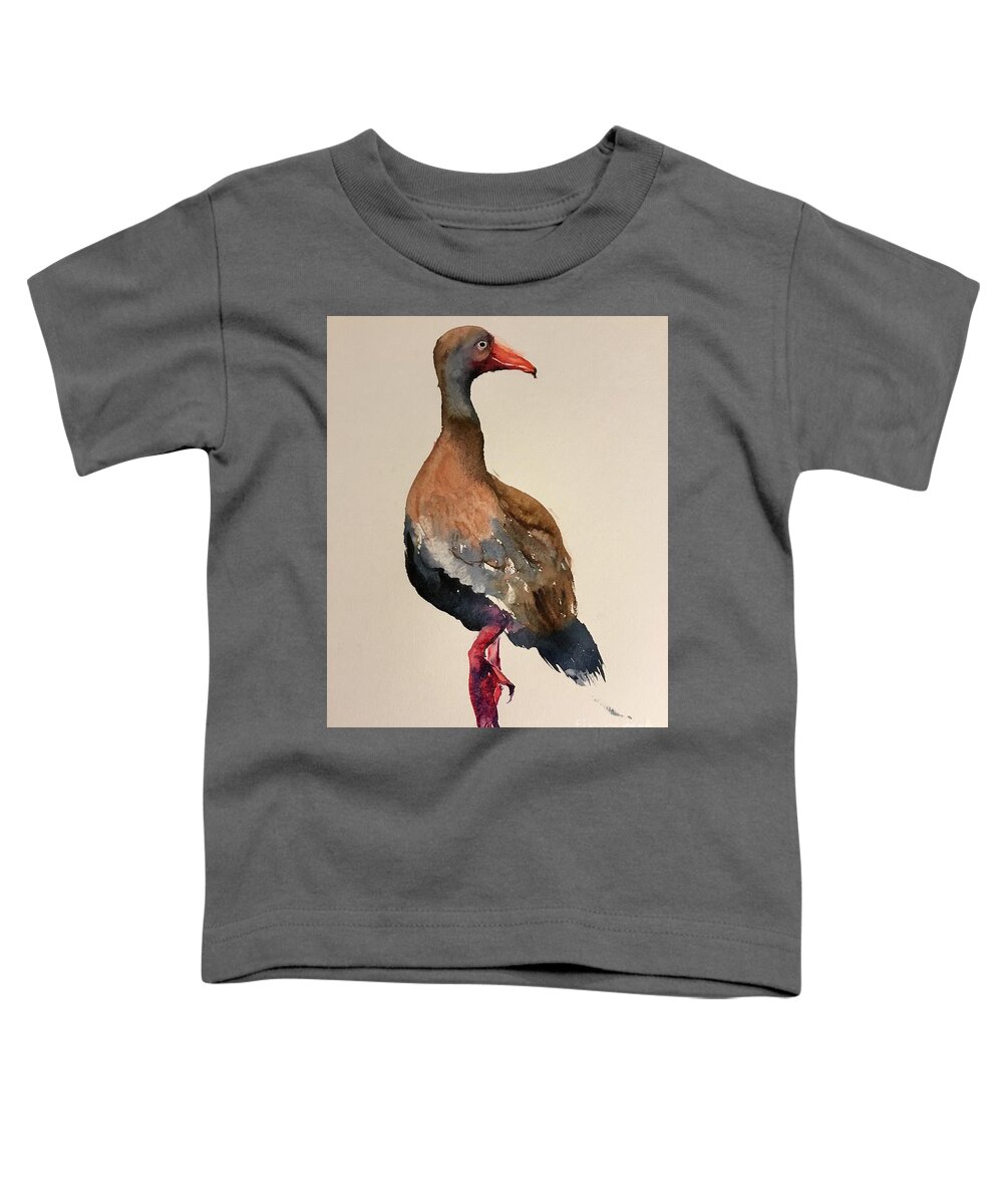 1252019 Toddler T-Shirt featuring the painting 1252019 by Han in Huang wong