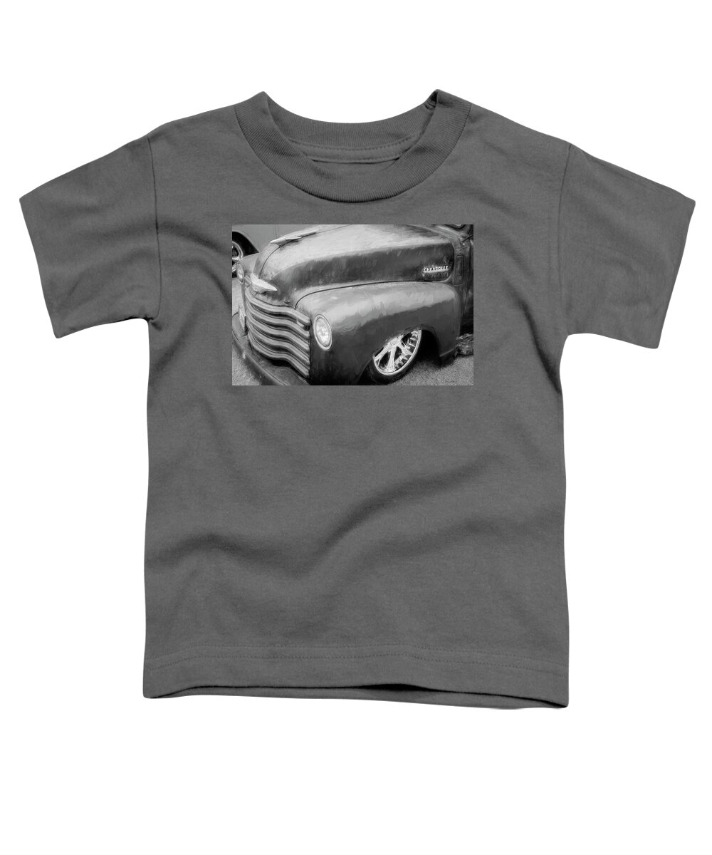 1948 Chevrolet 3100 Pick Up Truck Toddler T-Shirt featuring the photograph 1948 Chevy Pick up Truck Rat Rod by Rich Franco