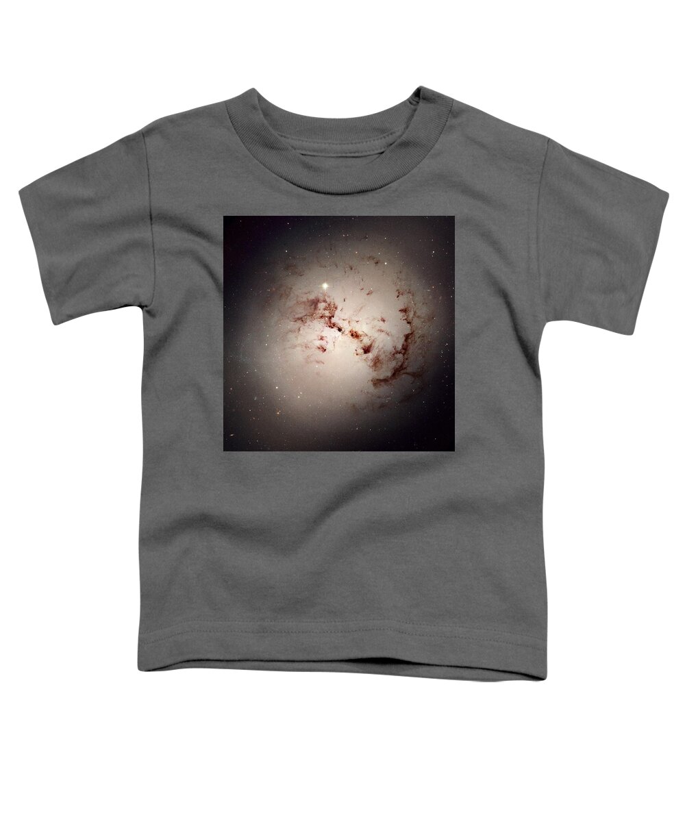 Cosmos Toddler T-Shirt featuring the painting Hubble spies cosmic dust bunnies #3 by Celestial Images