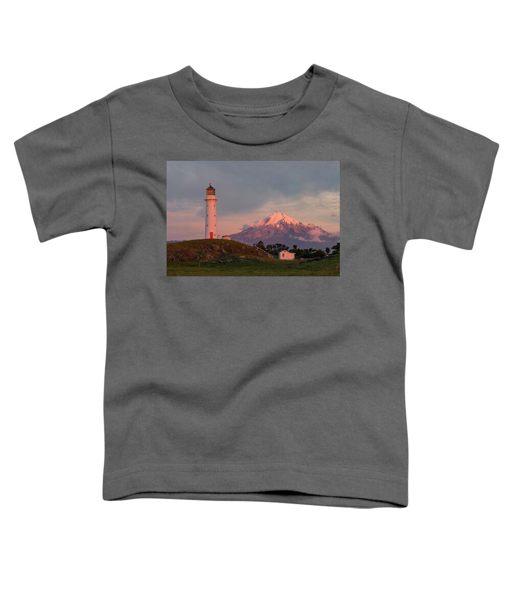 Mount Taranaki Toddler T-Shirt featuring the photograph Mount Taranaki - New Zealand #4 by Joana Kruse