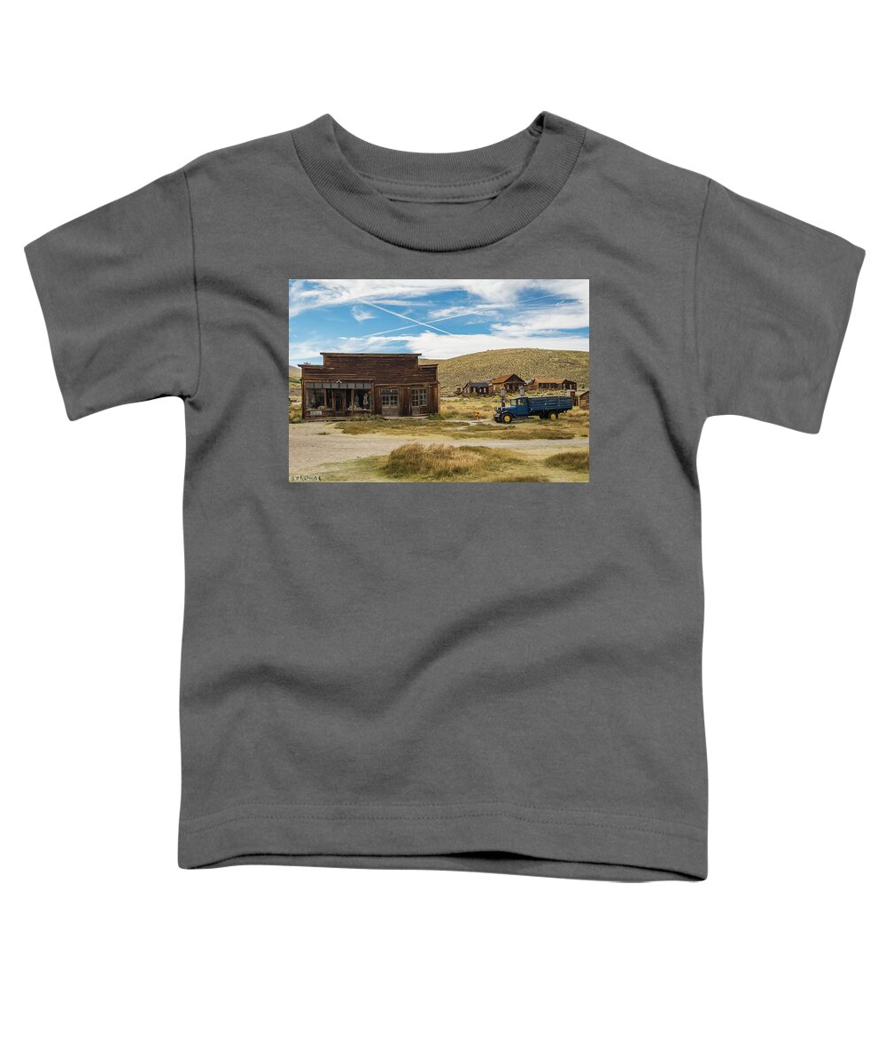 Bodie Toddler T-Shirt featuring the photograph Bodie California #5 by Mike Ronnebeck