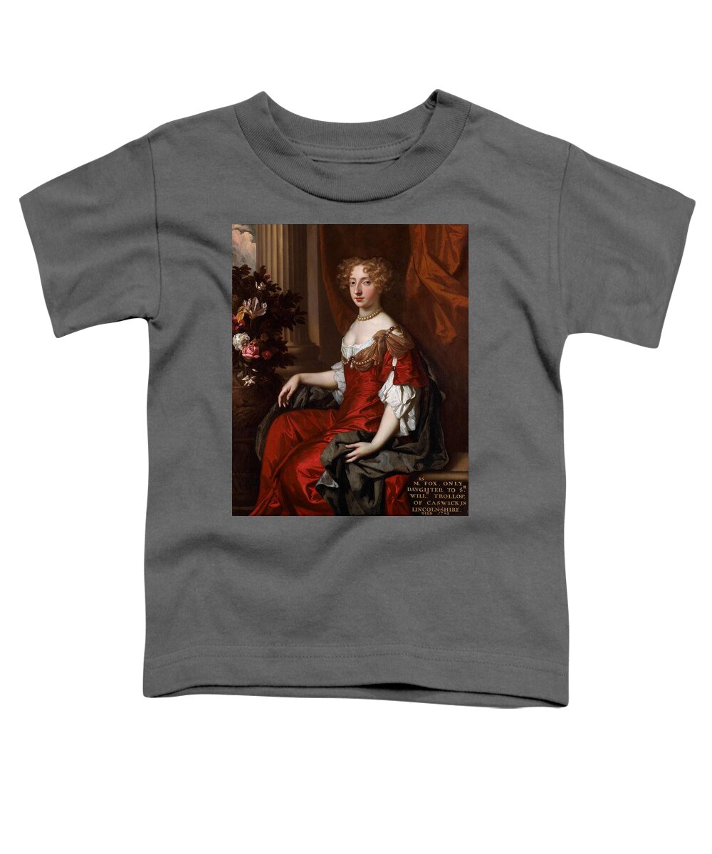 John Riley (1646 - 1691) Toddler T-Shirt featuring the painting Carr Trollope #5 by John Riley
