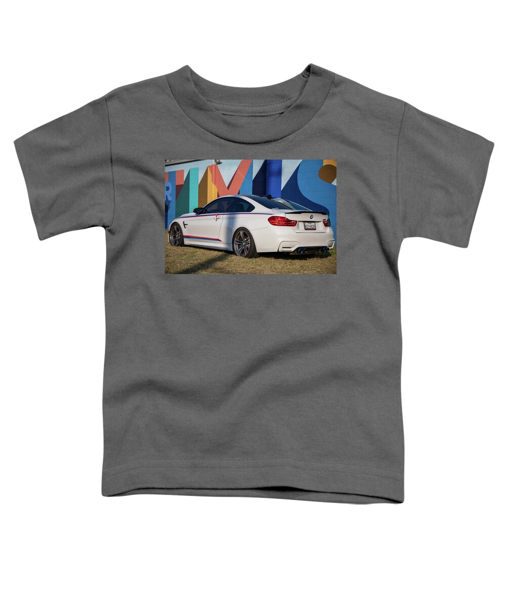Bmw Toddler T-Shirt featuring the photograph Bmw M4 #7 by Rocco Silvestri