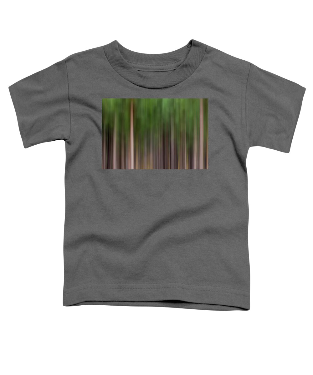 Sebastian Kennerknecht Toddler T-Shirt featuring the photograph Abstract Pine Trees by Sebastian Kennerknecht