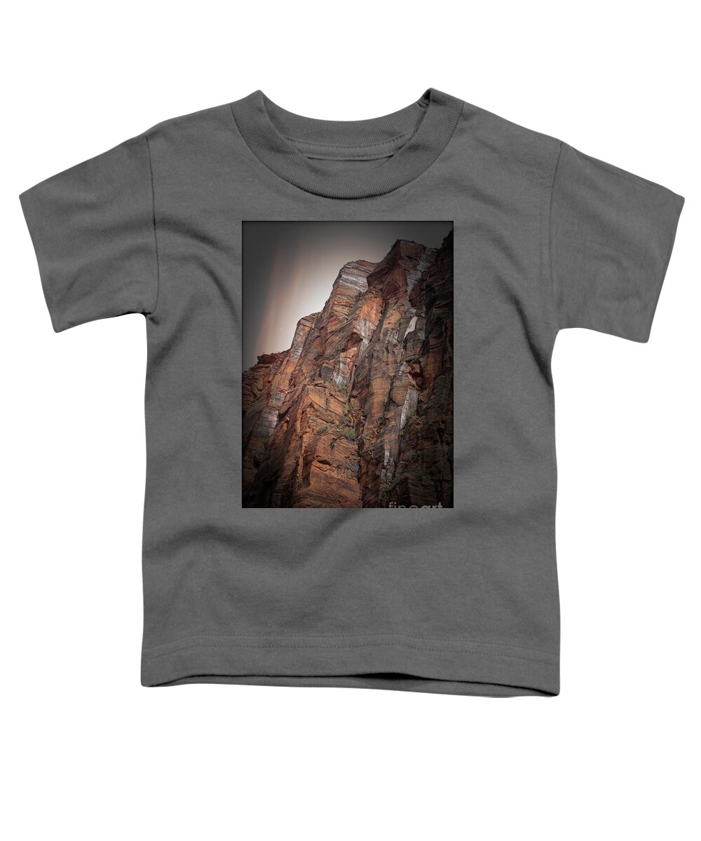 Zion National Park Toddler T-Shirt featuring the photograph Aged Mix Zion National Park by Chuck Kuhn