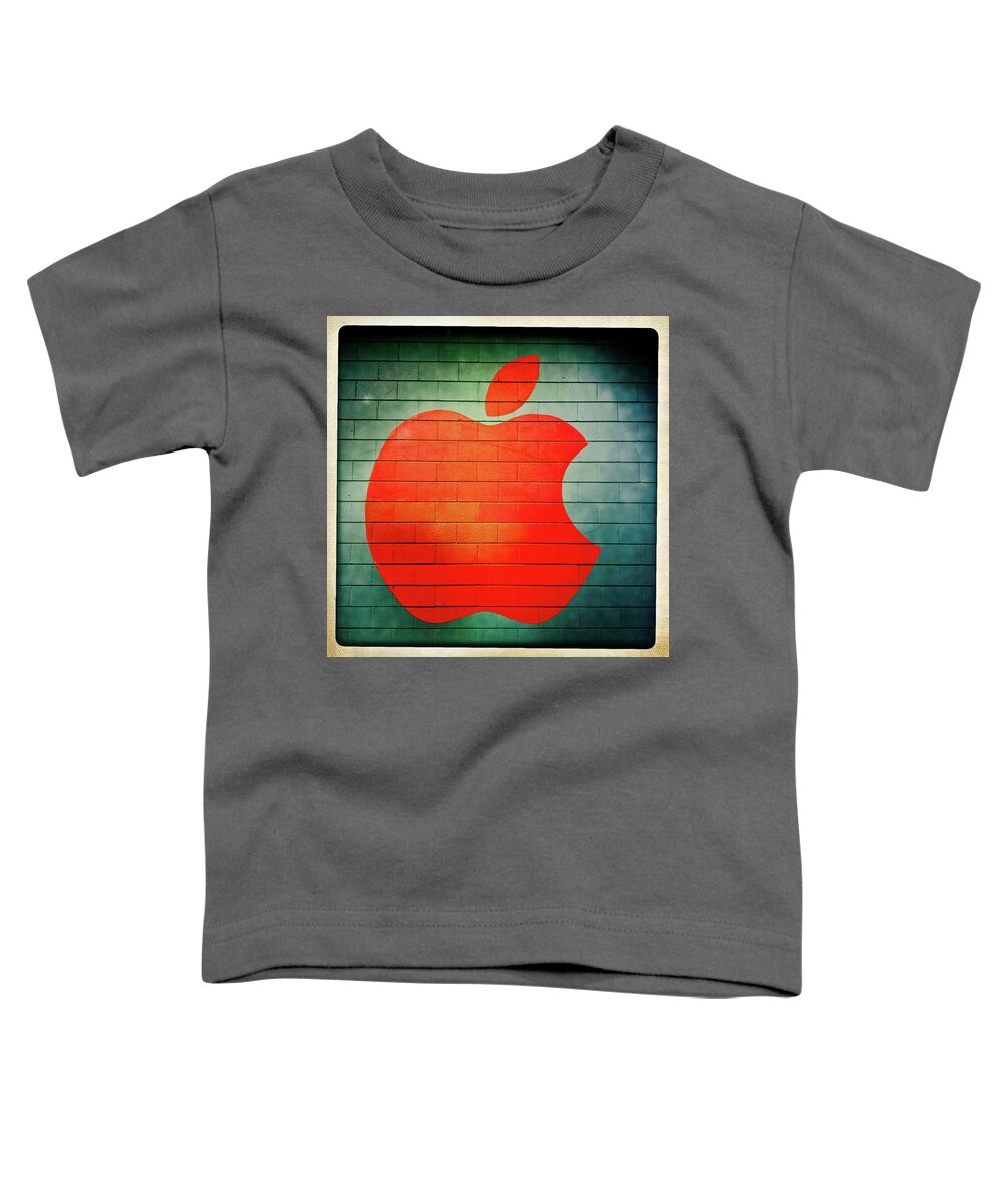 Apple Toddler T-Shirt featuring the photograph Apple by Craig Brewer