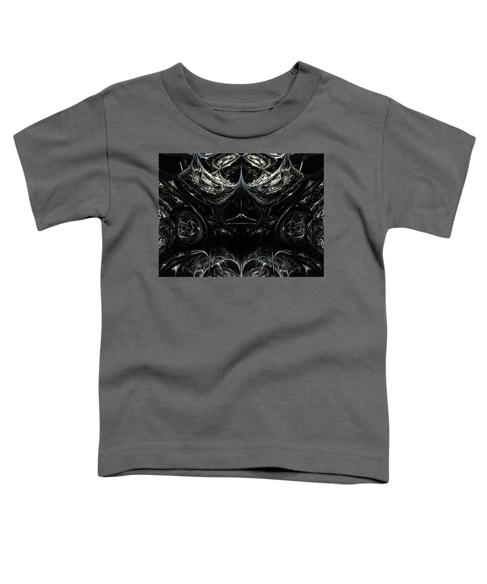 Armor Toddler T-Shirt featuring the digital art Armor #3 by Bernie Sirelson