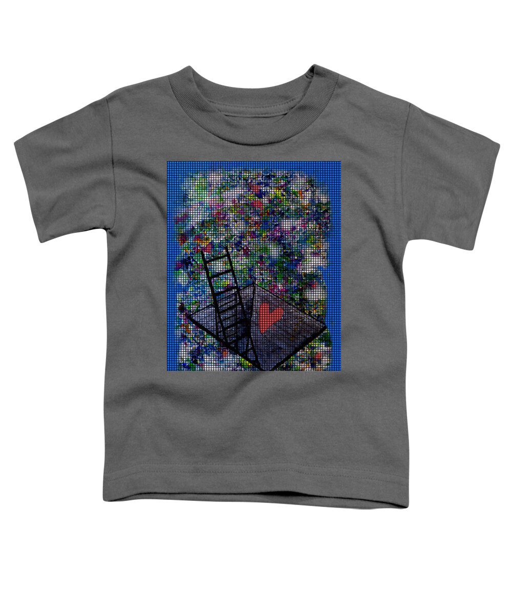 Art Toddler T-Shirt featuring the digital art Art comes from With in by Pj LockhArt