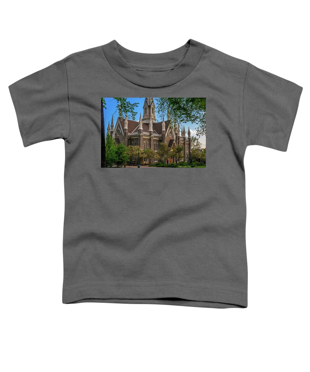 Assembly Hall Toddler T-Shirt featuring the photograph Assembly Hall by Donald Pash