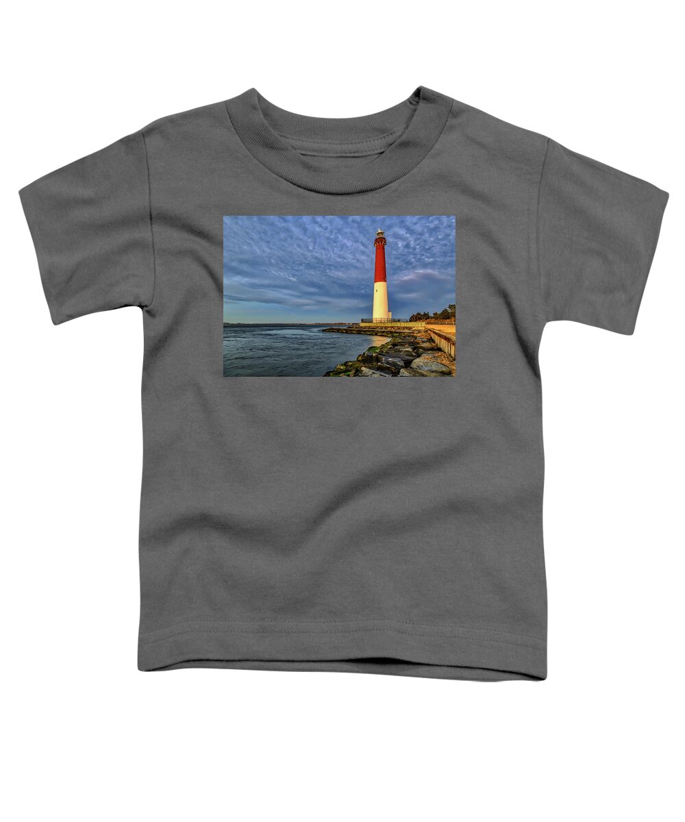 Barnegat Light Toddler T-Shirt featuring the photograph Barnegat Lighthouse Afternoon by Susan Candelario