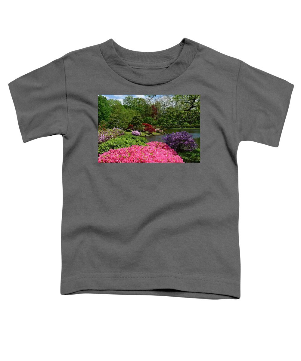Flowers Toddler T-Shirt featuring the photograph Beauty at the Garden 7 by Marty Koch