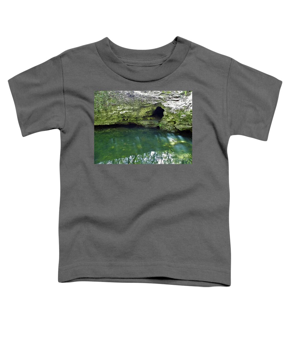 Grotto Toddler T-Shirt featuring the photograph Beauty Of The Grotto by D Hackett