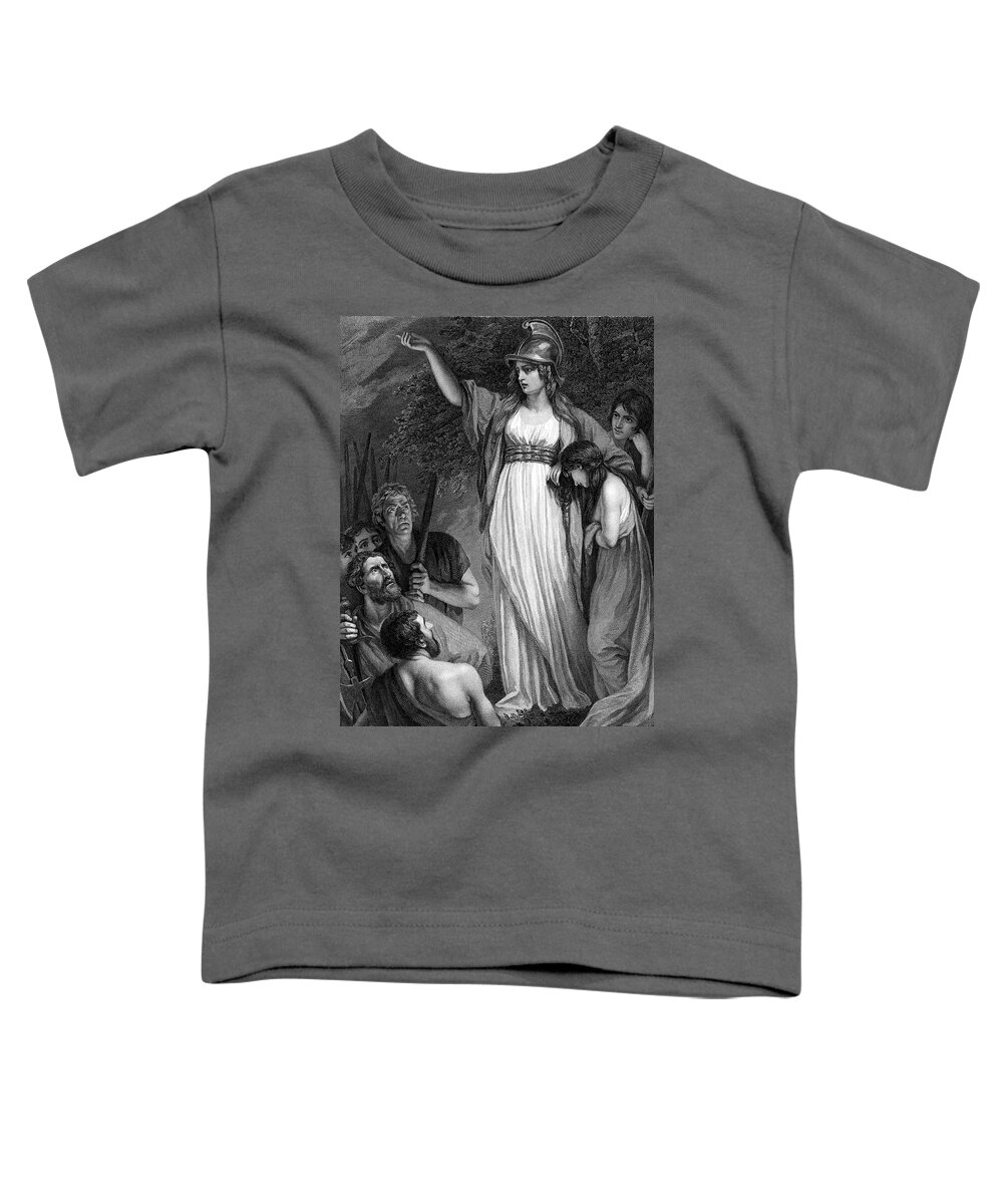 1st Century Toddler T-Shirt featuring the photograph Boudica, Queen Of The Iceni by Science Source