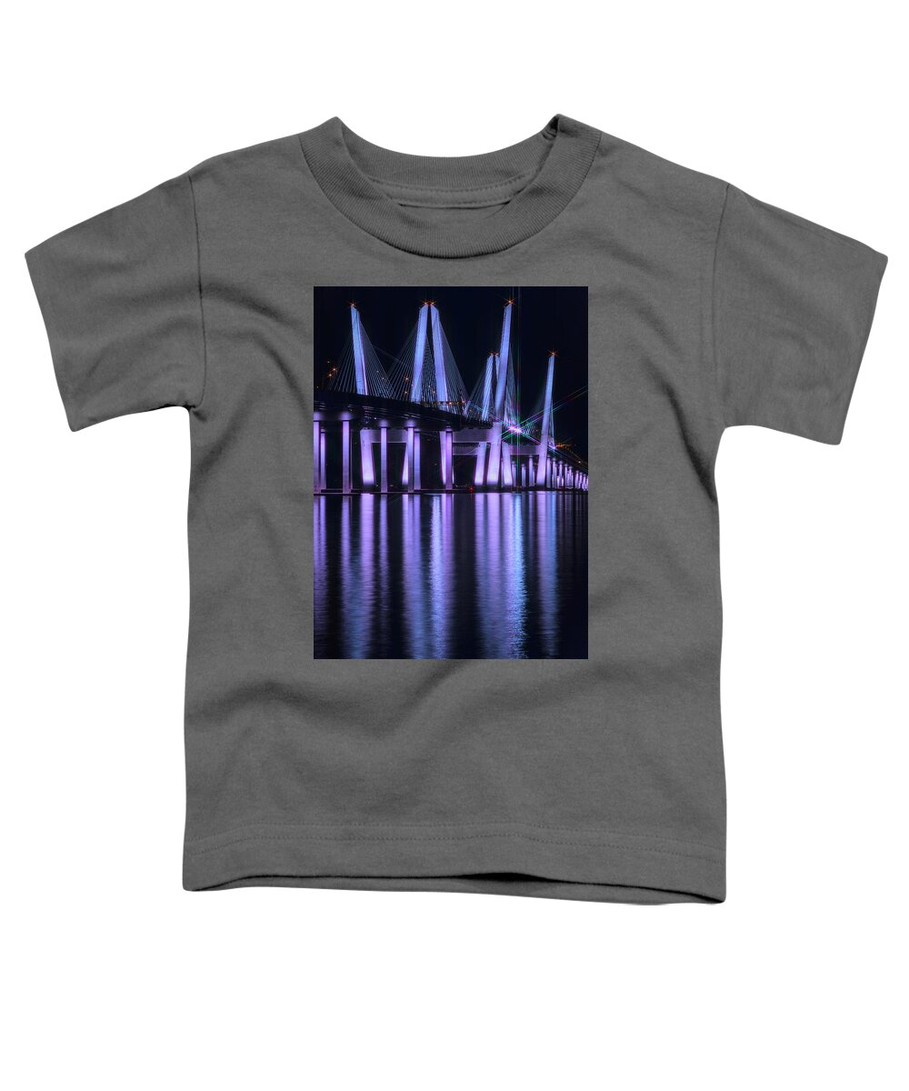 Vertical Toddler T-Shirt featuring the photograph Bridge In Easter Dressing by Angelo Marcialis