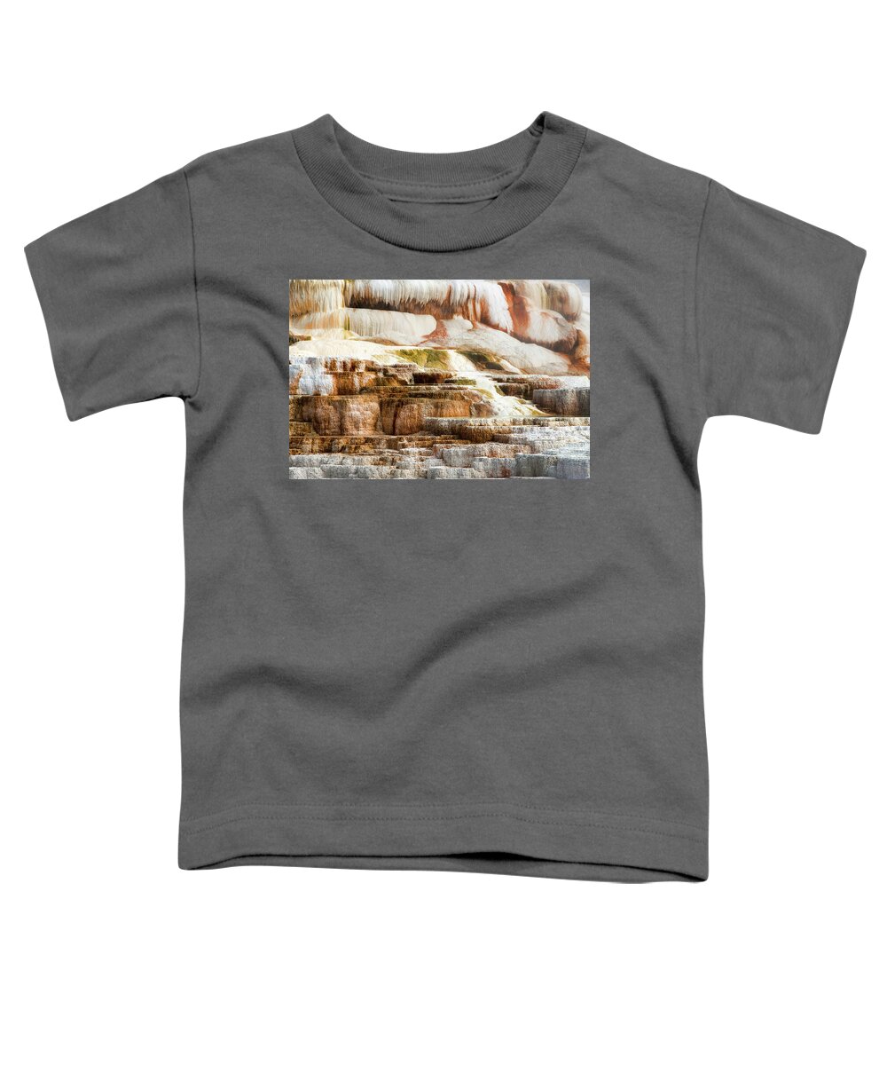 Yellowstone Toddler T-Shirt featuring the photograph Caramel Sundae by Steve Stuller