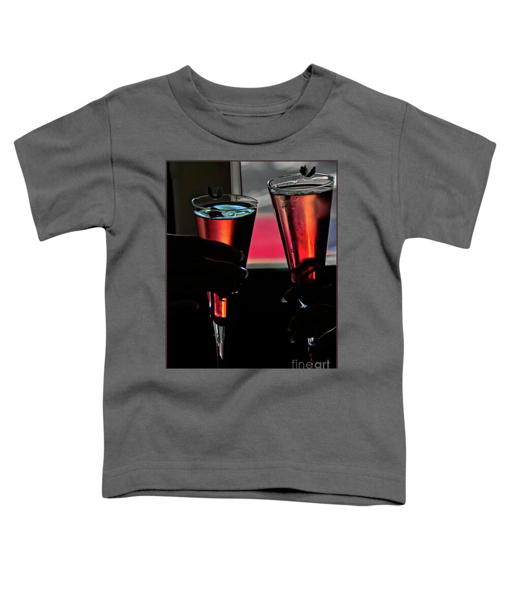 Cheers Toddler T-Shirt featuring the photograph Cheers by Randy J Heath