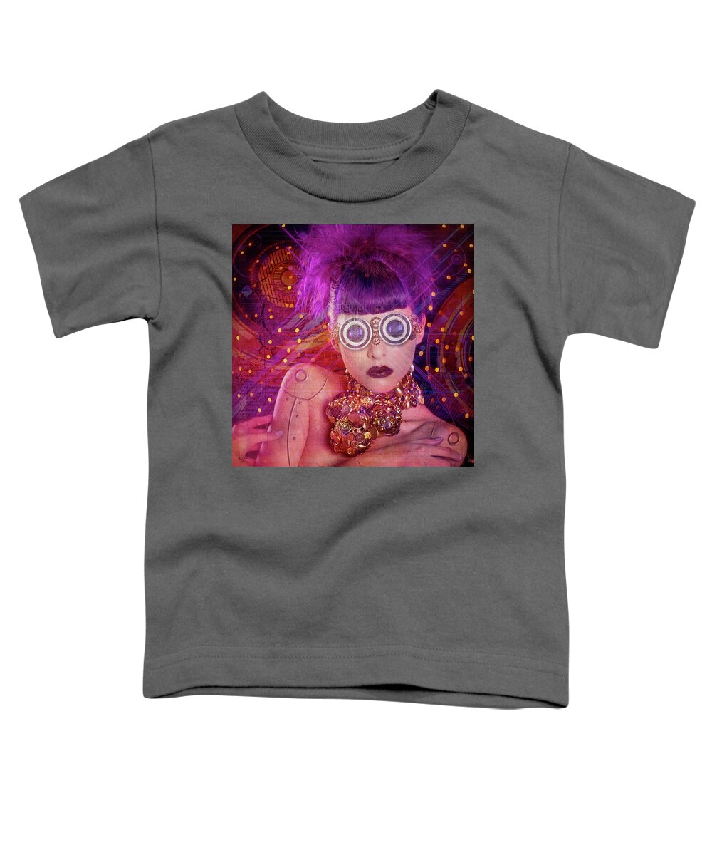 Photoshop Toddler T-Shirt featuring the photograph Chique by Keith Hawley