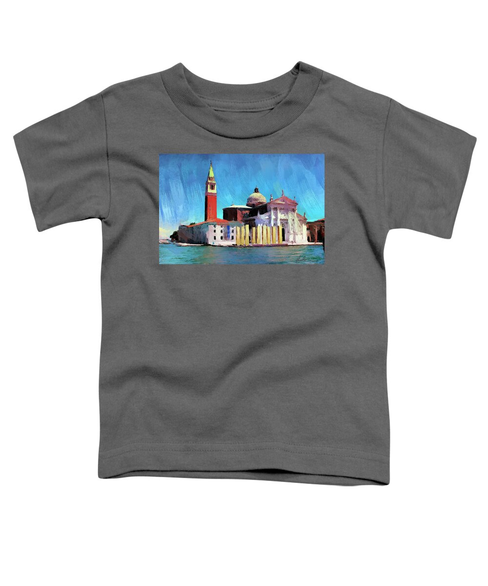 Church Toddler T-Shirt featuring the photograph Church of San Giorgio Maggiore by GW Mireles