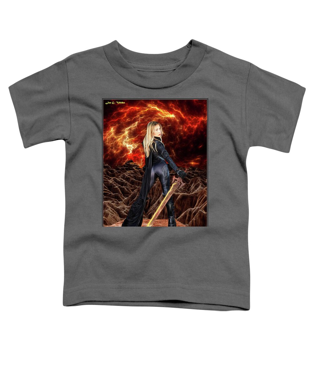 Destroyer Toddler T-Shirt featuring the photograph Cosmic Destroyer by Jon Volden