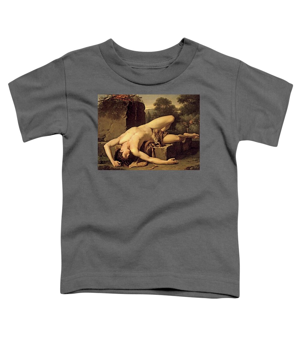 Montpellier Toddler T-Shirt featuring the painting Death of Abel by Francois Xavier Fabre