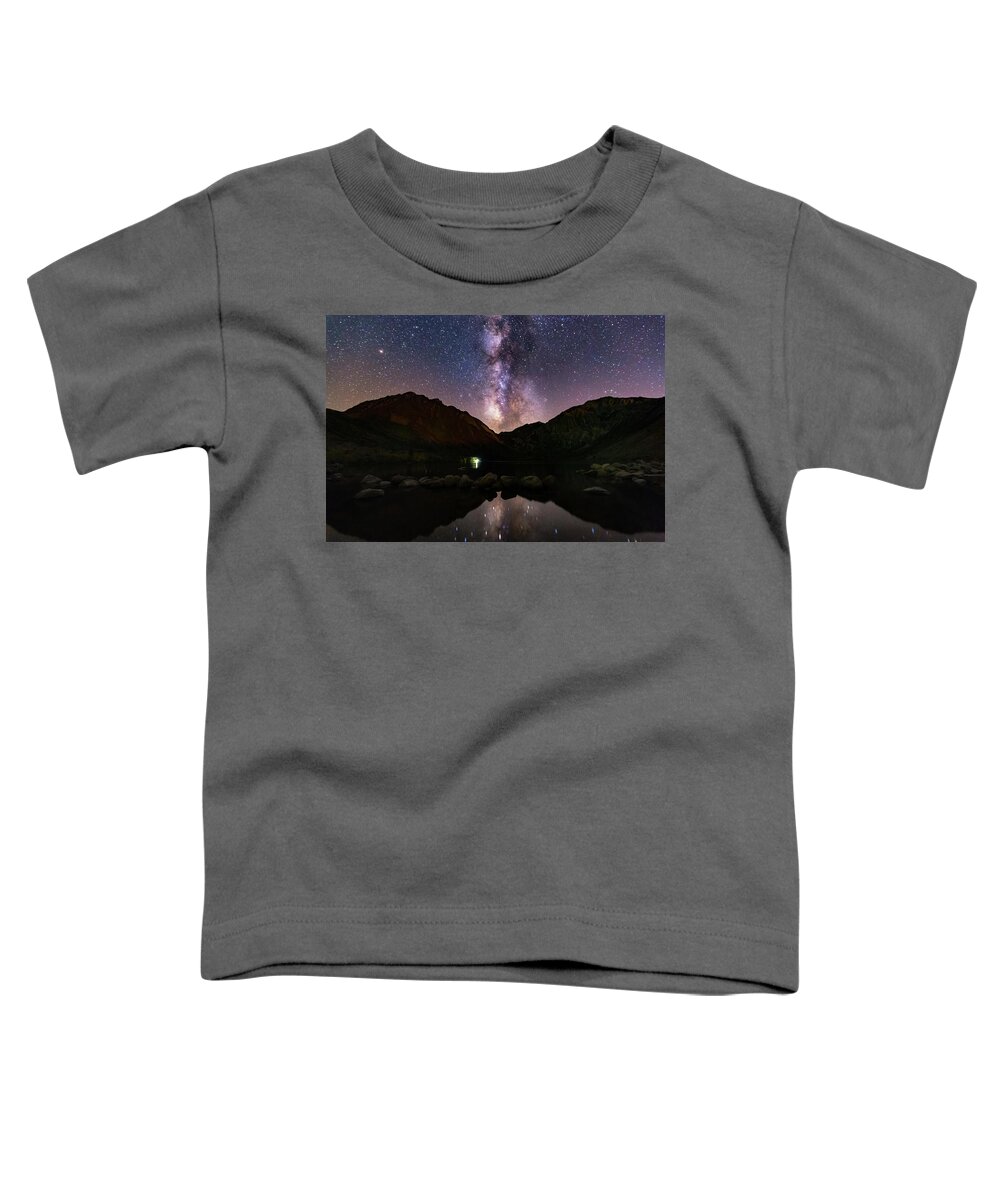 Milkyway Toddler T-Shirt featuring the photograph Deep Sky Fishing by Tassanee Angiolillo