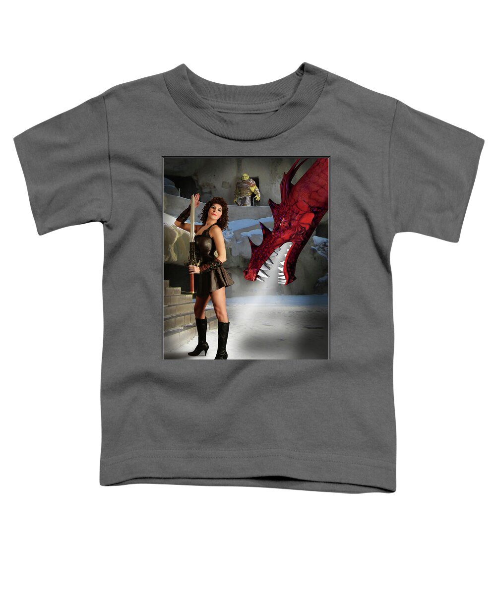 Dragon Toddler T-Shirt featuring the photograph Dragon Breath by Jon Volden