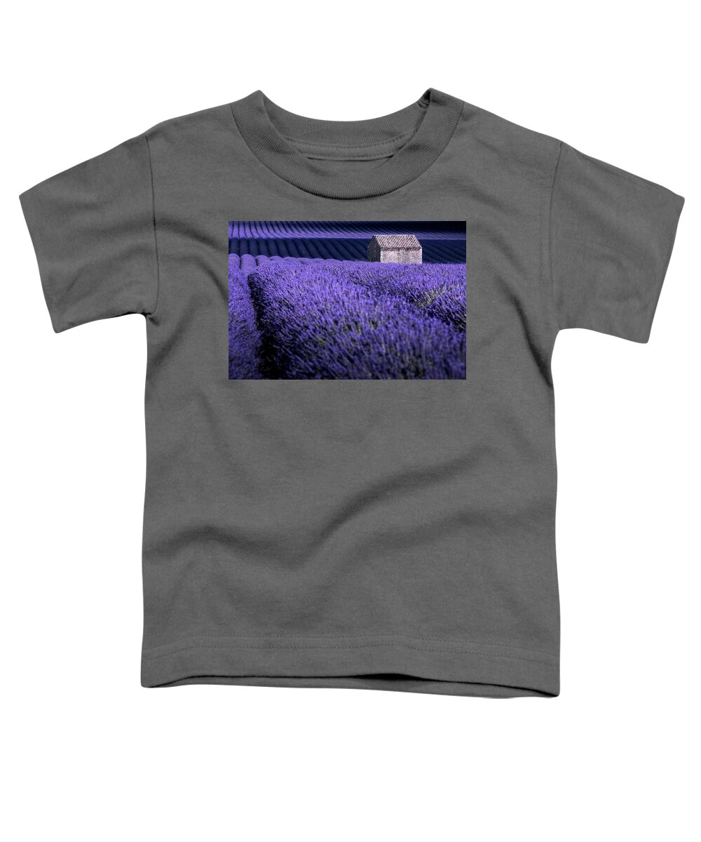 Bloom Toddler T-Shirt featuring the photograph Dreaming Purple by Francesco Riccardo Iacomino