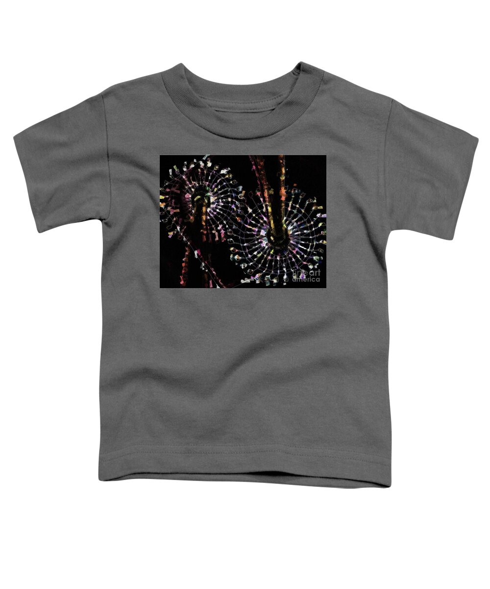 Night Toddler T-Shirt featuring the photograph Dual High by Bill King