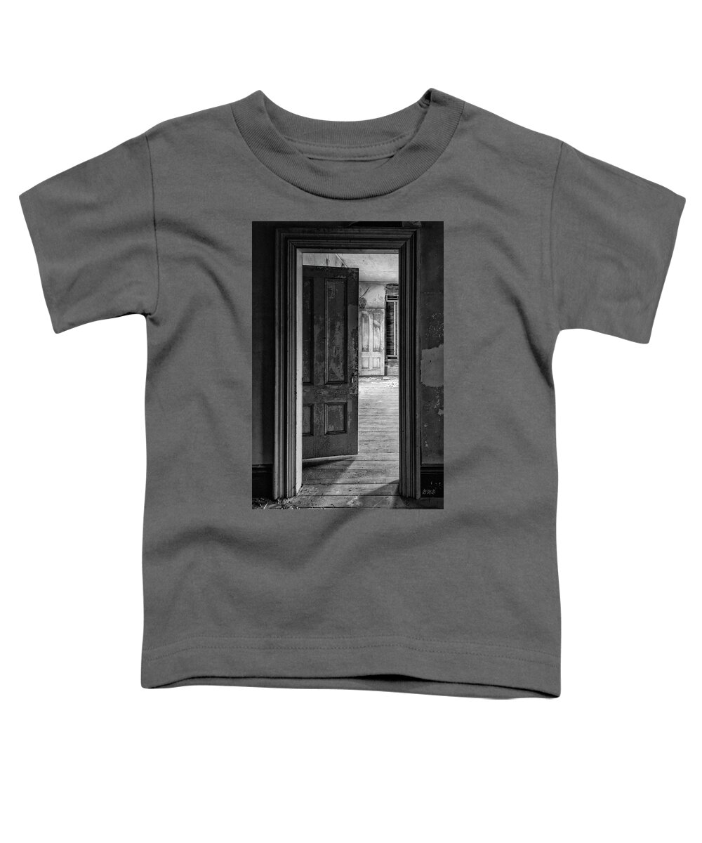 Architectural Toddler T-Shirt featuring the photograph Empty Room I BW by David Gordon